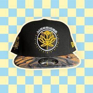 Golden State Warriors Snapback Cap - Black & Yellow NBA